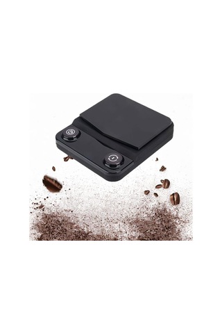 Suntek Mutfak Kahve Ölçeği Usb Şarjlı Pişirme Tartım Ev Siyah