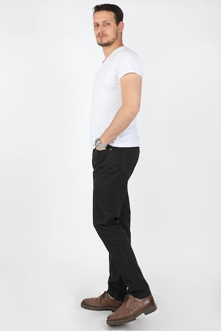 Erkek 5 Cep Gabardin Pantolon Siyah