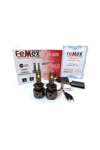 H7 Led Xenon Led Headlight Femex Gt Nano Plus Csp