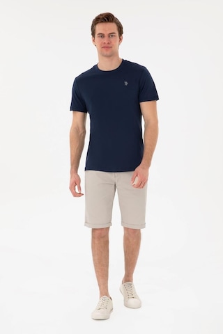 U.s. Polo Assn. Erkek Basic T-shirt 2084276 Beyaz