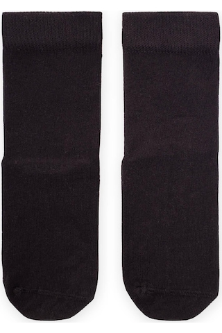 Cigit Tabanı Abs Li Bambu Çocuk Çorabı Siyah Siyah