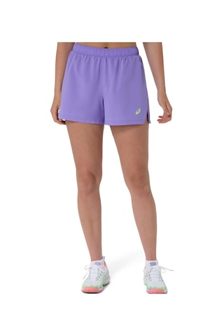 Asics Padel Court 2-n-1 Short Kadın Dark Aubergine/black Şort 2042a382-501