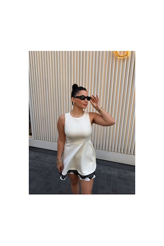 Gigi Wardrobe Monaco Elbise Ekru Ekru Gigi Wardrobe Monaco Elbise Ekru Ekru
