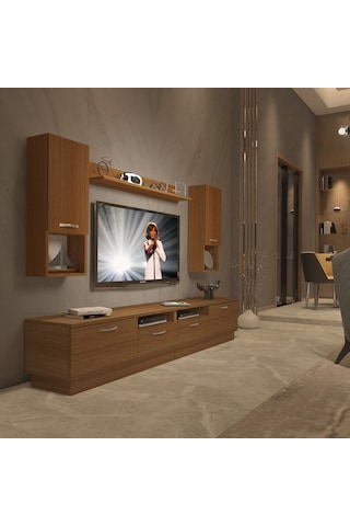 Decoraktiv Trendstyle 5220da Slm Tv Ünitesi Tv Sehpası Ceviz