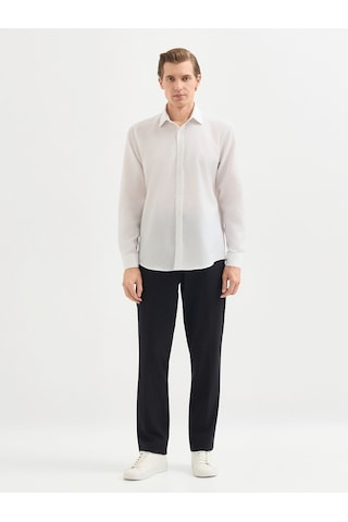 Karaca Erkek Slım Fıt Gömlek-beyaz 11.25w.04.025 Beyaz