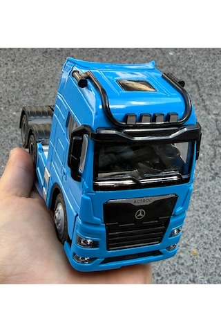 Mercedes Kafa Oynar Oyuncak Metal Taşıyıcı Tır Çekici Actroc Model Diecast 12 Cm Maket Koleksiyon Araba