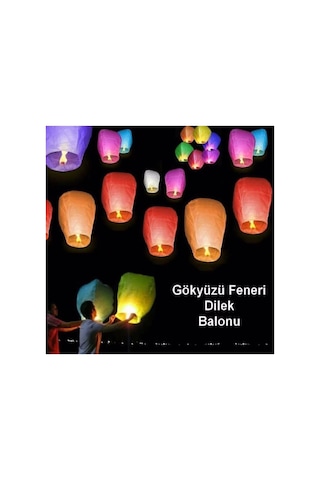 Dilek Feneri - Uçan Balon - Gökyüzü Feneri Diğer