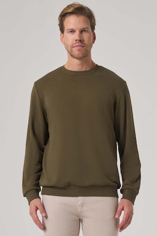 Morven Erkek Haki Basic Bisiklet Yaka Sweatshirt 26ks063001710 Haki