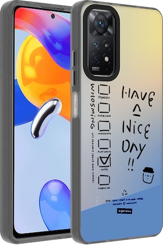 Xiaomi Redmi Note 12 Pro 4g Kılıf Desenli Zore Dragon Sert Kılıf