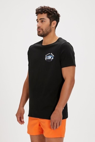 Bad Bear Dustın T-shırt Nıght Erkek Tişört Siyah S-xxl 001