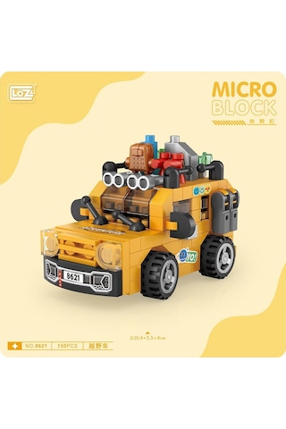 Lz8621 Loz Araba Blok Seti Mini Poşet -vagon Life