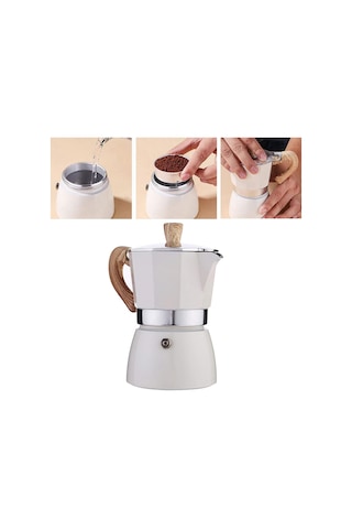 Coffeehutt Aloha Moka Pot Hes-6