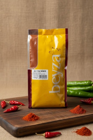Beyza Acı Toz Biber 1000 Gr Yoğun Acılı Ve Doğal Aroma