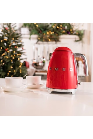 Smeg KLF03RDEU 1.7 LT Paslanmaz Çelik Su Isıtıcı Kettle