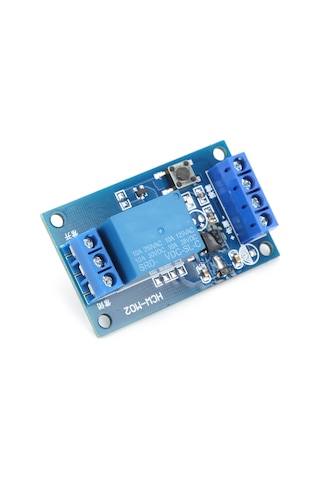 Dianziye 12v Tek Tuşlu Otomatik Kilitleme Röle Modülü - Mikrodenetleyici Kontrollü, Ev Aletleri Ve Fabrika Ekipmanı Kontrolü