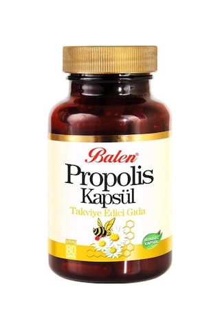 Balen Propolis 670 MG 80 Kapsül (Propolis Hapı)
