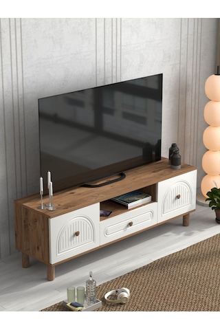 Bohem Tv Ünitesi 150 Cm N Çizgili Mdf Kapak Atlantikçam