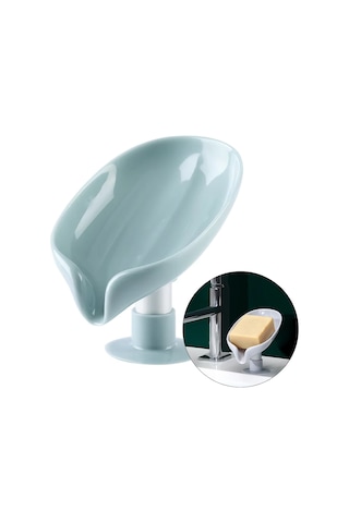 Vantuzlu Katı Sabunluk Tutacağı Tutma Rafı, Su Giderli, Karma