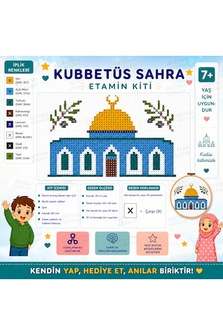 Kubbet-ussahra Etamin Kiti Turkuaz