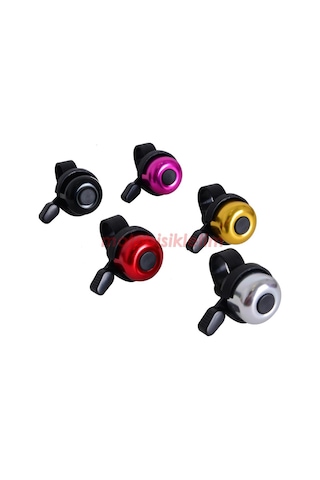 Bisiklet Zil Demir + Plastik Tıntın Sol Renkli Siyah