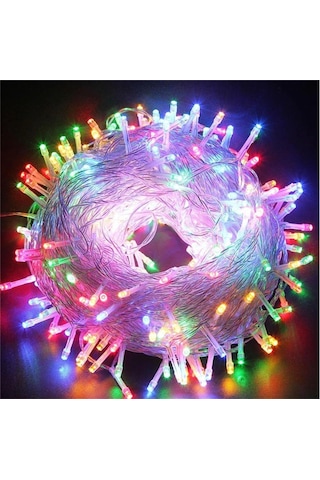 5m 30 Led Rgb 2 Kademeli Şeffaf Kablo Beyaz