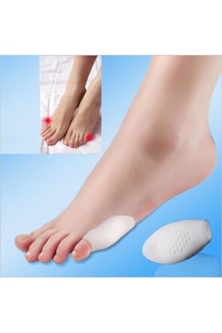 Ramdet Serçe Parmak Bunyon 1 Çift Ayak Kemik Koruyucu Makarasız Nasır Yara Koruyucu