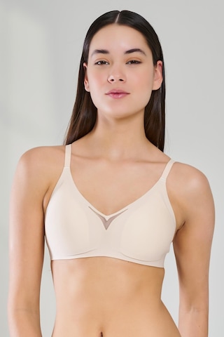 Yeni İnci İz Yapmayan Lazer Kesim Hafif Sütyen Br108 Ten