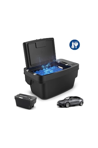 Acopower T35 12/24volt 33litre Tesla Model Y İle Uyumlu Kompresörlü Outdoor Oto Buzdolabı Fr T35
