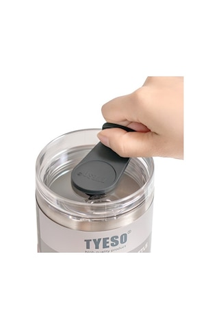 Tyeso Tripletask Termos Vakumlu Paslanmaz Çelik Pipetli 600 ML