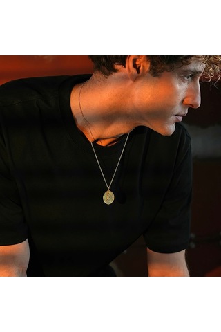 İpek Silver 925 Ayar Gümüş Hermes Tanrısı Unısex Kolye Gümüş