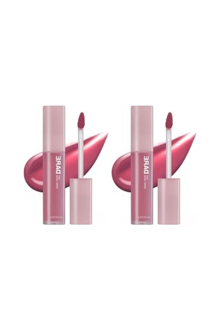 Uzun Süre Kalıcı, Nemli Bitiş Sunan Parlak Tint Dare Tint Dewy Drop Rosy Drop 2 Paketi Genel