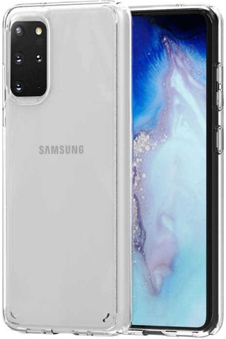 Galaxy S20 Plus Kılıf Zore Coss Şeffaf Sert Silikon Kılıf Renksiz