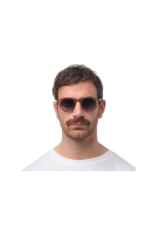 Okkia Milano Unisex Güneş Gözlüğü Midnight / Lens: Yeşil Gradyan Kahverengi