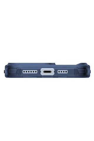 Apple Uyumlu iPhone 15 Pro Max Skinarma Magsafe Şarj Özellikli Sticker Yapıştırmalı Drift Kapak Mavi