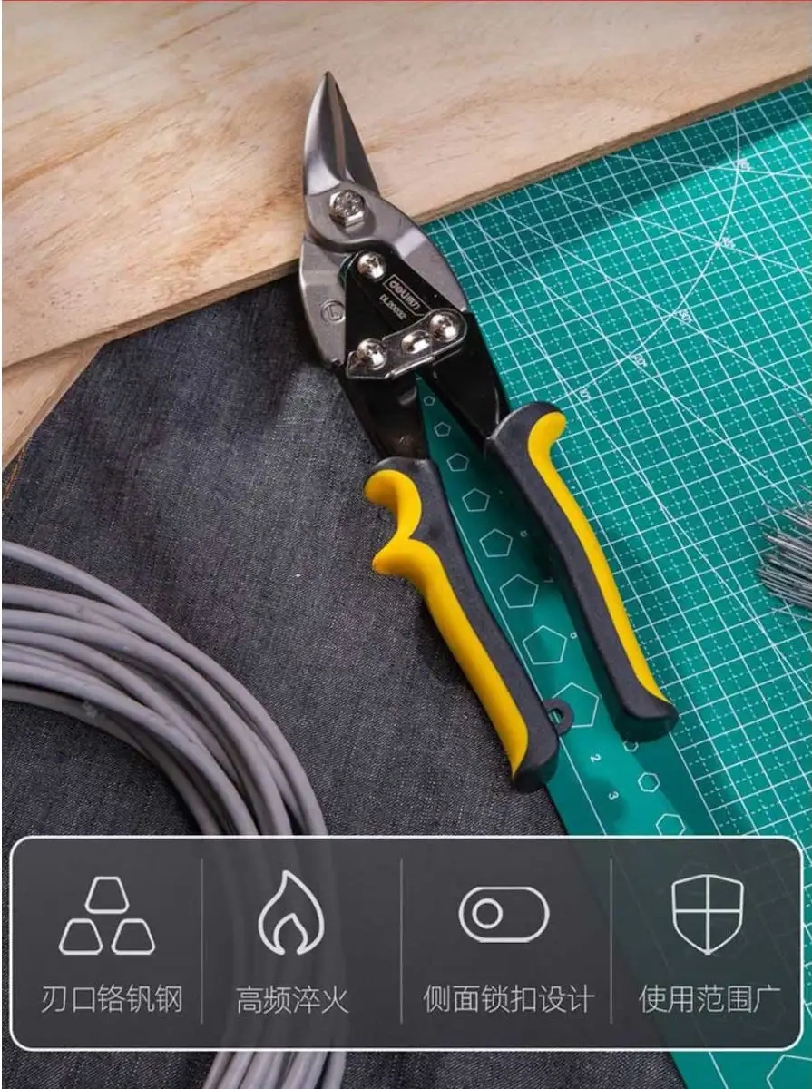 Delitools Metal Makası Sol 250mm Cr-v İnşaat Tipi 132348224