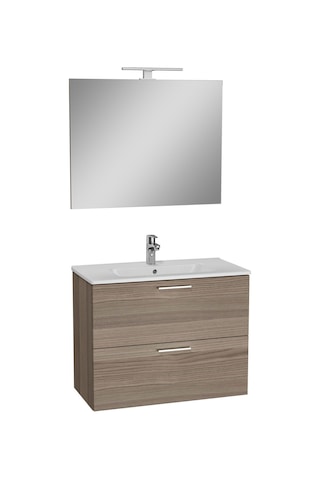 Vitra Mia 75101 Banyo Dolabı Seti, Çekmeceli, 80 Cm, Cordoba Cordoba