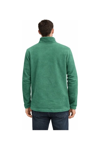 Mekaizen Unisex Polar Ceket Fermuarlı, 3 Cepli Ve Sıcak Tutar Yeşil