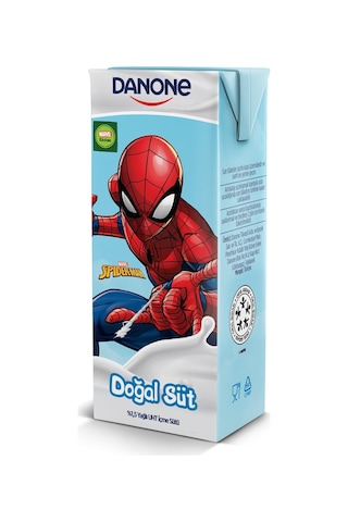 Danone Doğal Süt 180 Ml X 24 Adet