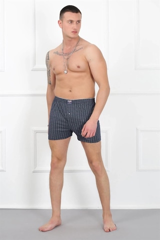 Lenaca Erkek Penye Boxer Lacivert Lacivert