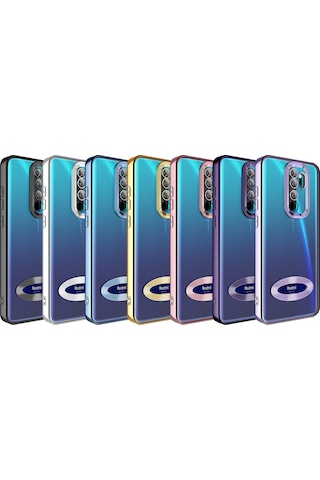 Noktaks - Xiaomi Uyumlu Xiaomi Redmi Note 8 Pro - Kılıf Kamera Korumalı Tatlı Sert Omega Kapak - Lila