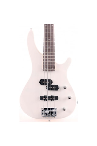 Angel Abg2-wh Bas Gitar - Beyaz Başlangıç/orta - P-bass Tipi Parlak Beyaz Gövde, Klasik Rock Ve Blues Tonları İçin İdeal Manyetik Yapısı Ölçüler: 864 Mm Skala Uzunluğu