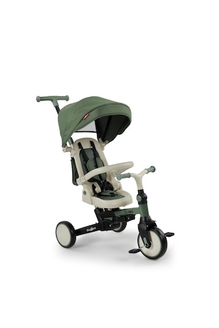 Baby2go Go Bike Üç Tekerli Katlanabilir Bisiklet Yeşil