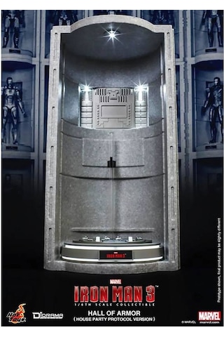Iron Man 3 Hall Of Armor House Party Protocol Version Sixth Scale Diorama Ds002