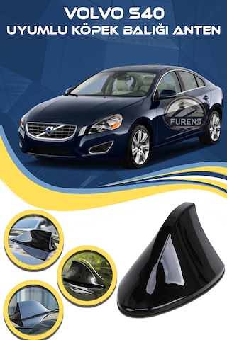 Volvo S40 Uyumlu Oto Balık Sırtı Anten Elektrikli Köpekbalığı Balina Tavan Anten