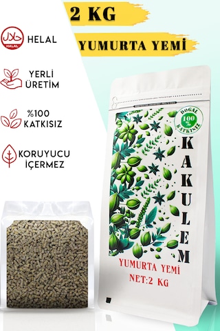 Kakulem Sertifikalı Yumurta Verimini Arttıran Yumurta Yemi 2 Kg