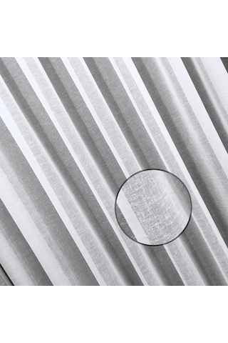 Perdefony Naturel Keten Tül Perde