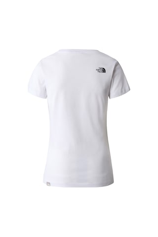 The North Face W S/S NeverStopExploring Tee-EU Kadın T-Shirt NF00A6PRFN41 Beyaz