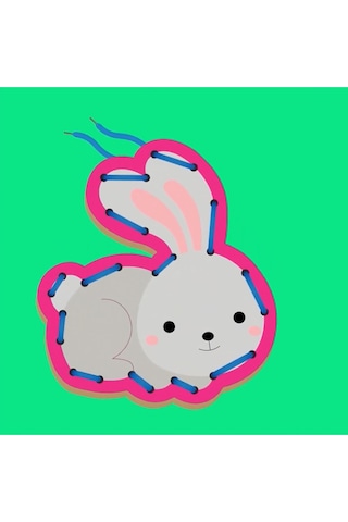 Calimera Toys İnce Motor Gelişimi Oyunu Hayvanlar Model 2