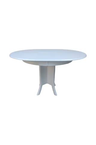 Bengimobilya Masa Baba Kutu Ayak Parlak Beyaz Model Boya 90 Cm Tabla Açılır It