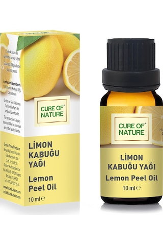 Cure Of Nature Limon Kabuğu Yağı 10 ML